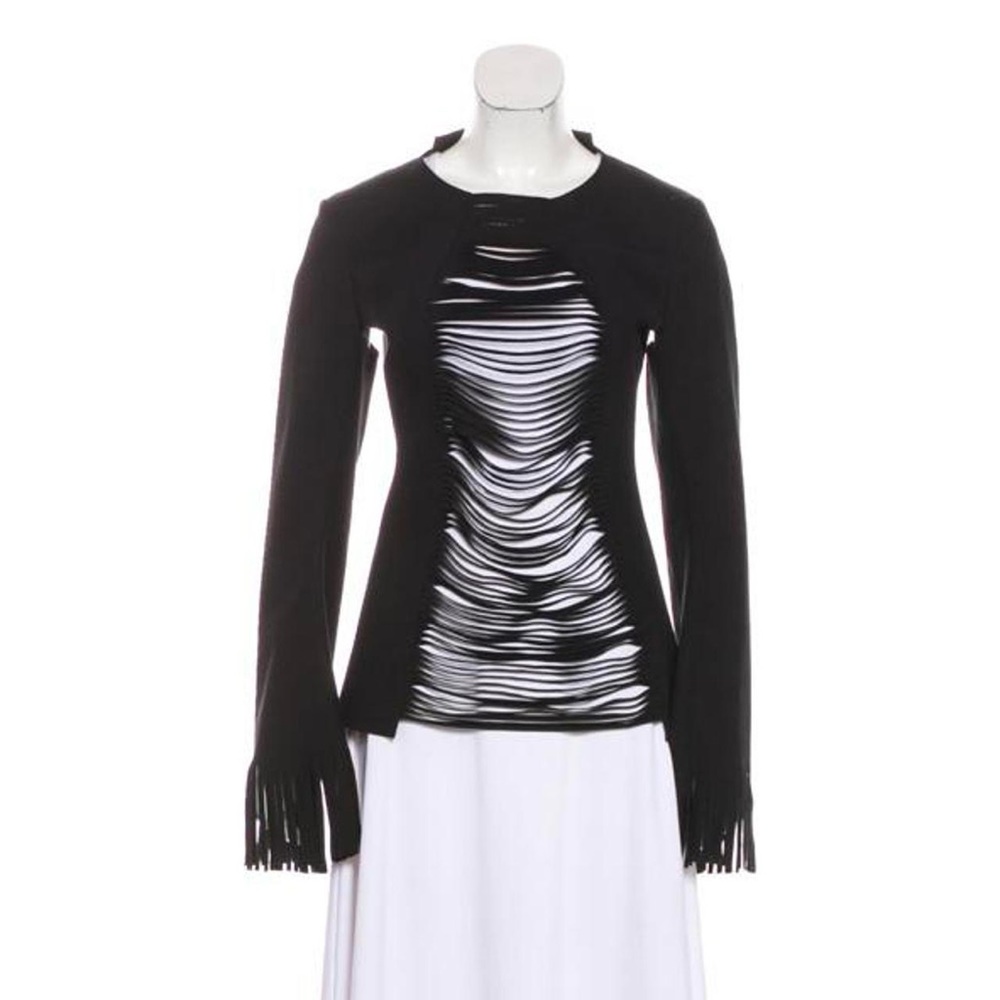 Junya Watanabe CDG Fringe Slashed Top